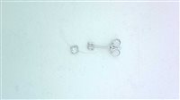Orecchini Bolzoni Donna P.LUCE in Oro bianco Diamante 0.08 Ct P.L. DIA CT 0.08 G/VS - P.L. DIA CT 0.08 G/VS